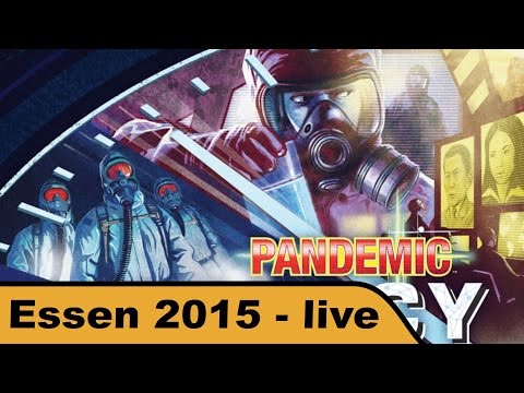 Pandemic Legacy - Season 1 - Overview in English - Essen 2015 live