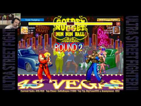 Ultra SF2 Birthday Week FUN! MP pt31 - DeeJay vs. Ken