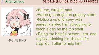 Be me, straight man