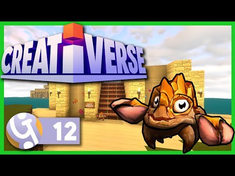 🌍 Sandcastle Build (Part 1) | Let's Play Creativerse #12