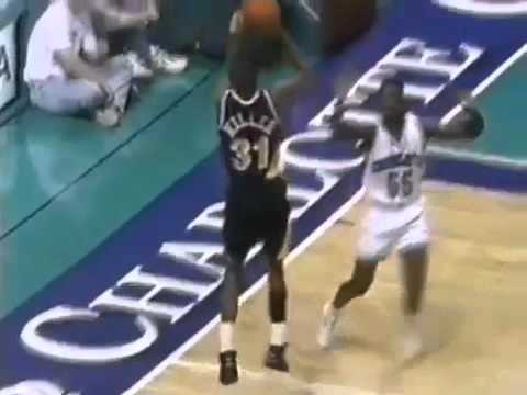 Pacers v Hornets RS 92 93 Reggie Miller 57pts