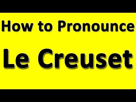 How to Pronounce Le Creuset