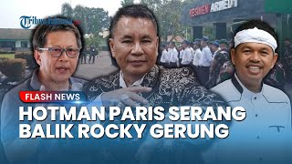 Hotman Paris Bela KDM, Serang Balik Rocky: Cocok Dikirim ke Barak Militer agar Mulutnya Disiplin