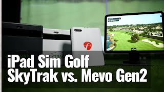 iPad Sim Golf on the SkyTrak and Mevo Gen 2. Do you really need a gaming PC?