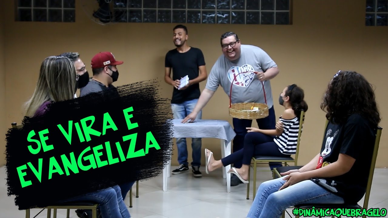 SE VIRA E EVANGELIZA (muito engraçada) | DINÂMICA QUEBRA GELO CÉLULAS #264