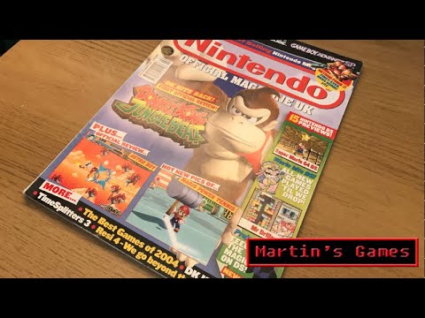 Looking through a Nintendo Official Magazine UK from February 2005!