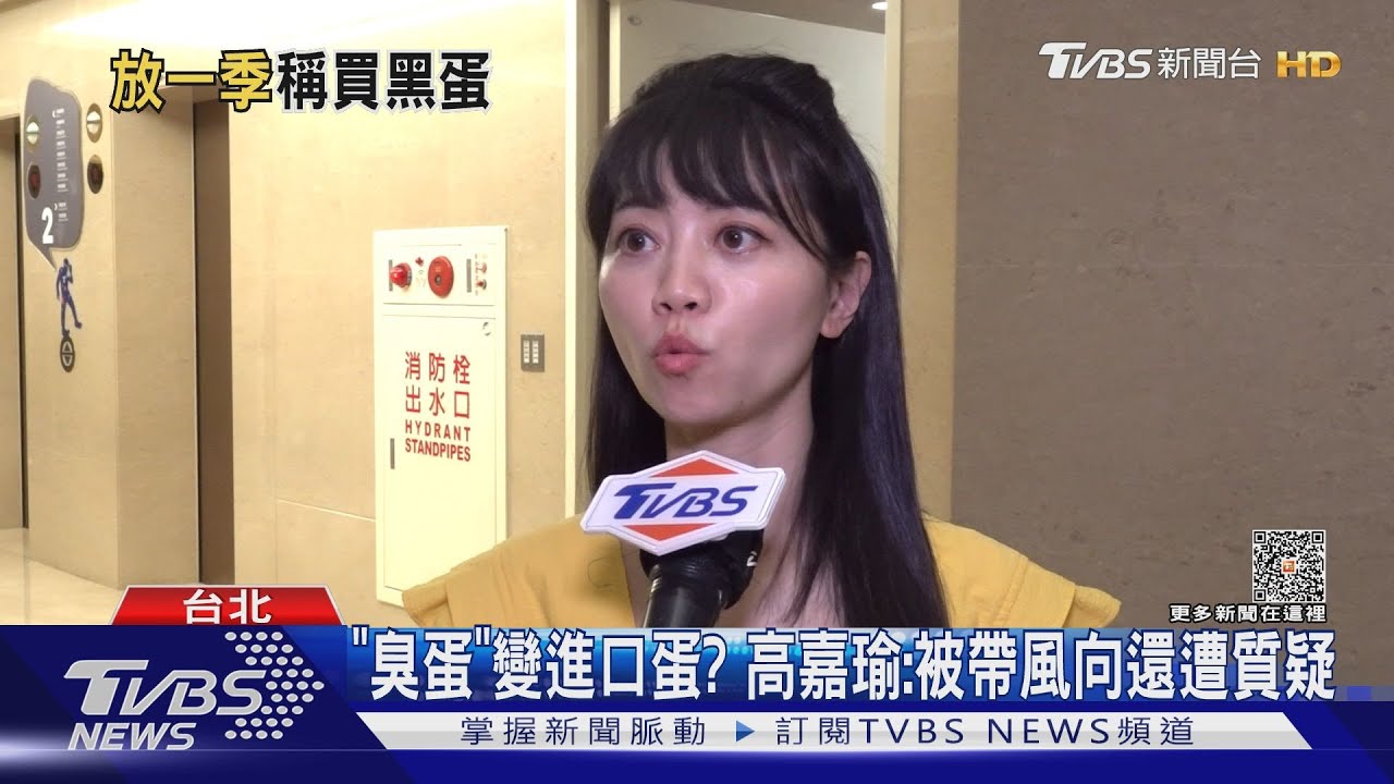 「臭蛋」變進口蛋？高嘉瑜：被帶風向還遭質疑