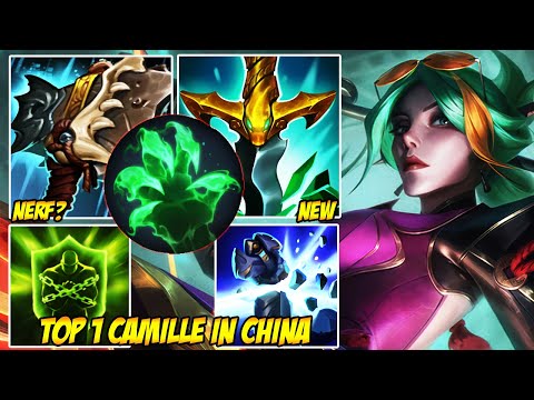 WILD RIFT CHINA TOP 1 CAMILLE - THE MOST DISRESPECTFUL CAMILLE DIVE EVER RECORDED