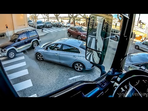 POV truck Driving MAN TGX 470   AP7  to  Tortosa Cataluña Spain  🇪🇸 on a twisty roads, 4K  view