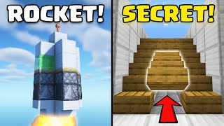 WORLD’S Easiest Redstone Builds &amp; Tricks! [Minecraft]