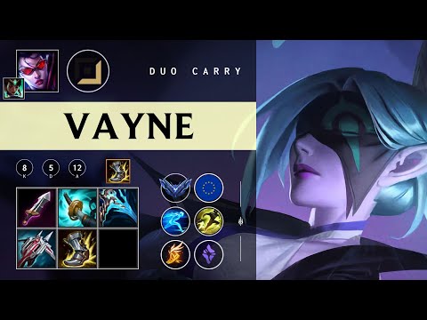 Vayne ADC vs Jhin - EUW Diamond Patch 26.01