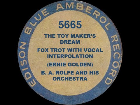 5665 - The Toymaker's Dream - B. A. Rolfe & His Palais d'Or Orchestra