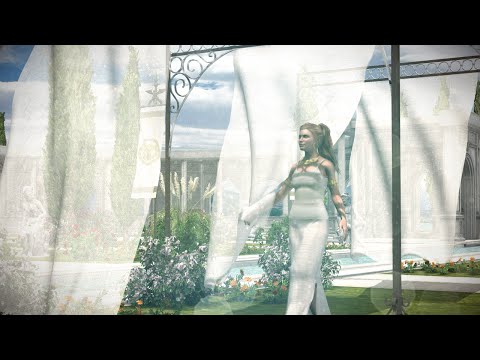 Classic Beauty: Example of soft-cloth physics applied using iClone 6