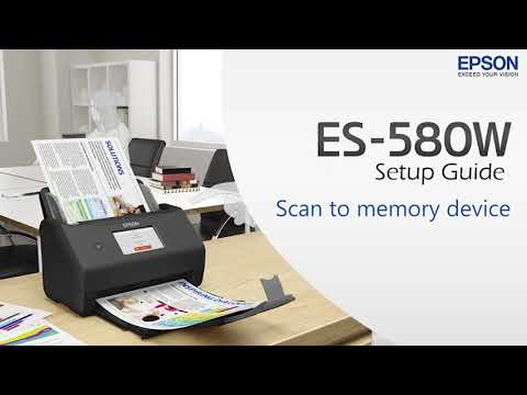 How to set up Scan to Memory Device function