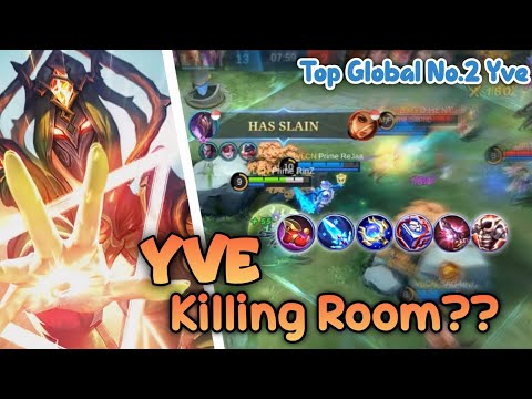 89,7% Win Rate, Yve Killing Room - [Top Global No.2 Yve by Prime RinZ] - Mlbb