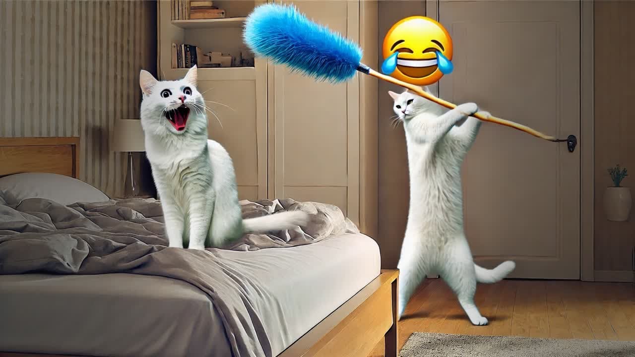 Top 10 Funniest Cat Reactions You Have to See ❤️🐱 Funny Cats Moments 2024 🐕