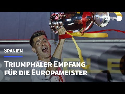 Triumphaler Empfang in Spanien für Europameister | AFP