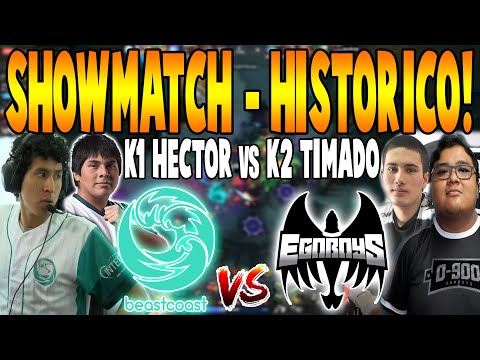 BEASTCOAST vs EGOBOYS [BO2] - SHOWMATCH "K1 Hector vs K2 Timado" - Movistar LPG Season 5 DOTA 2
