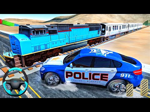 4x4 Jeep Hill Climb Racing Game - Off-Road Police Car X5 Driving Simulator #2- Android Gameplay