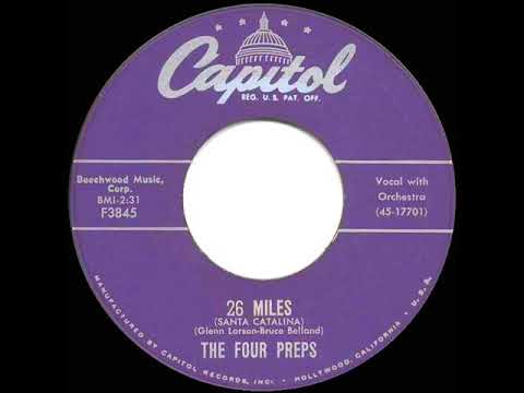 1958 HITS ARCHIVE: 26 Miles (Santa Catalina) - Four Preps (a #2 record)