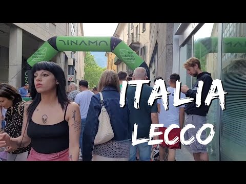 4K walkingtour ITALY-LECCO #italia #milan