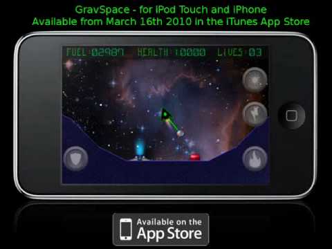 GravSpace for Iphone and iPod touch  - mission1