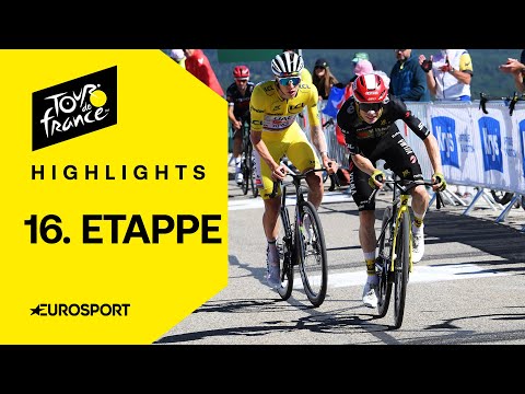 Tour de France 2025 | 16. Etappe | Highlights deutsch | Bergankunft | Radsport