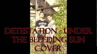 detestation   under the bleeding sun kataklysm cover