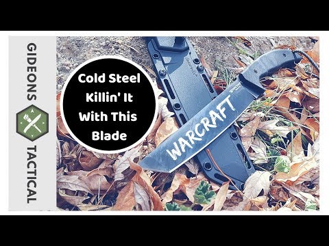 Killing' It! Cold Steel Warcraft Tanto