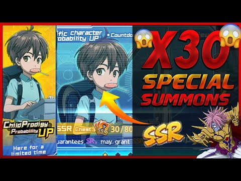 x30 SPECIAL CHILD PRODIGY SUMMONS! | ONE PUNCH MAN: The Strongest