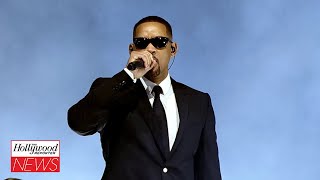 Will Smith Performs With J. Balvin at Coachella for 'Men in Black' Performance | THR News