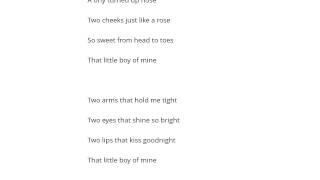 Ferlin Husky   That Little Boy Of Mine Şarkı Sözü