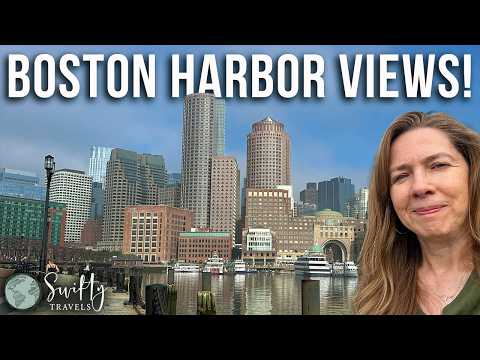 BOSTON is BEAUTIFUL! Harbor Cruise & Seaport Walk | Day 1 in Boston, MA