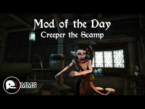 Morrowind Mod of the Day EP6 - Creeper the Scamp Showcase