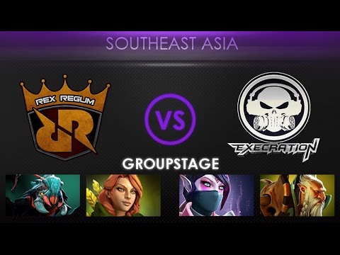 Execration vs Rex Regum QEON - Kiev Major SEA Qualifier: Group Stage - @LyricalDota @BlazeCasting
