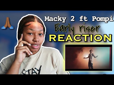 REACTION: Macky2 ft Pompi - Early Riser “waulesi Asadye” (Official Music Video)| IVY MILARZ