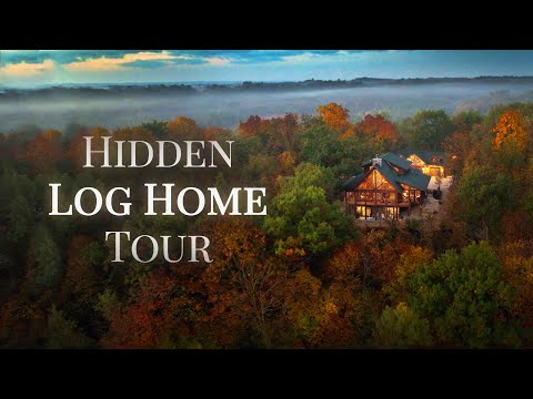 Inside a Secluded Log Home with Amazing Views