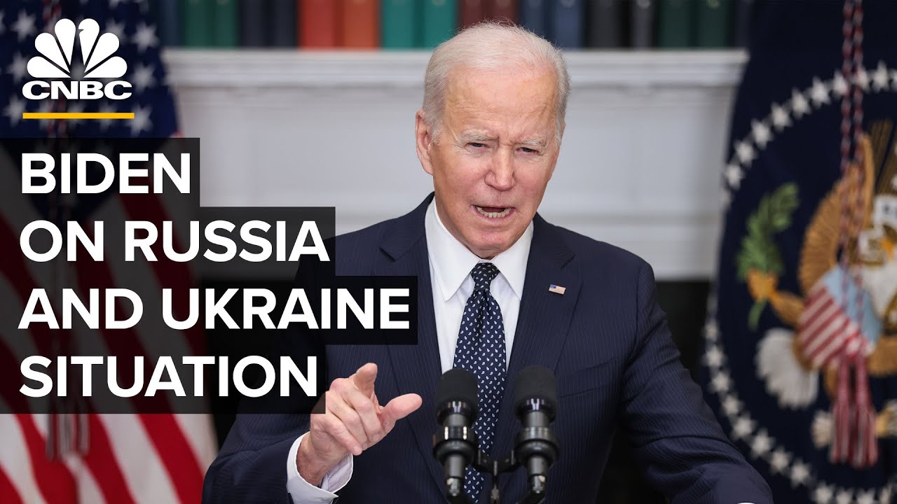 President Biden delivers an update on Ukraine and Russia — 2/22/22
