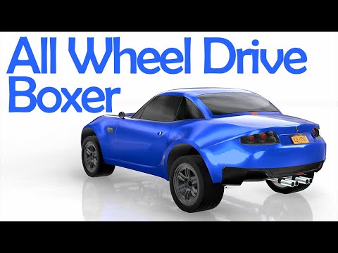 AWD Boxer Powered Miata - (Automation + BeamNG.drive)