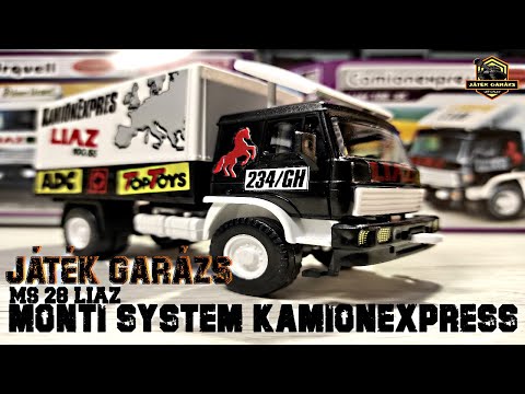 Játék Garázs - Monti System - Liaz Kamionexpress - MS28 #03