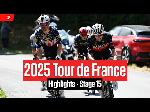 Tour de France 2025 Stage 15 Highlights
