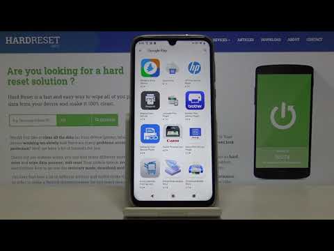MOTOROLA Moto G8 Plus - How to Connect Printer & Manage Printer Settings
