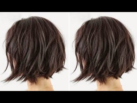 Creative Short layered haircut step by step | Textured...