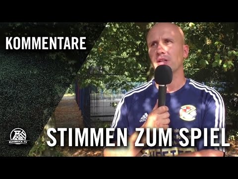 Die Stimmen zum Spiel (FC Zrinski - SG Eintracht Gelsenkirchen, Kreisliga B2, Kreis Gelsenkirchen)