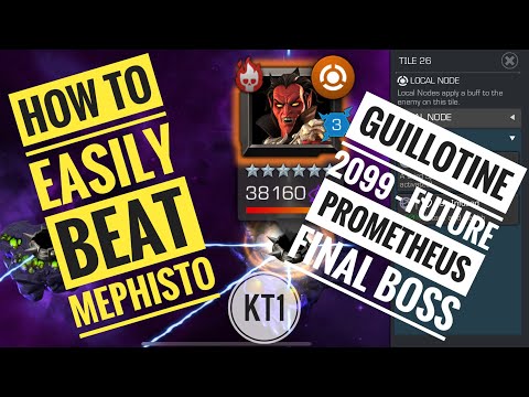 How To Easily Defeat Uncollected Mephisto Final Boss In Guillotine - Future Prometheus Event!