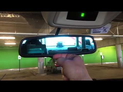 Auto Dimming Rear View mirror TEST
