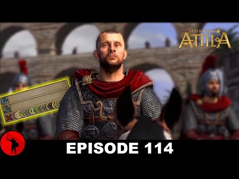 PREPARING THE LEGIONS! Total War: Attila | Western Roman Empire Legendary This Is Total War! | #114