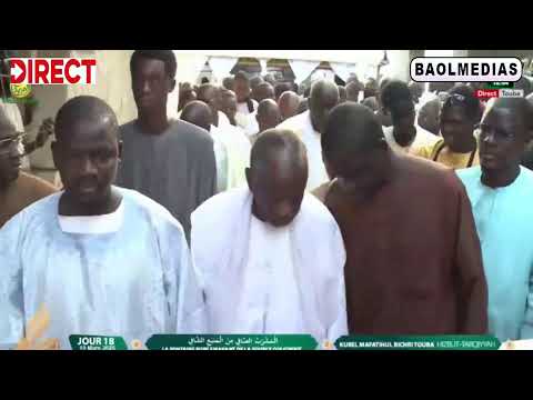 🔴En Direct Résidence Cheikhoul Khadim: Al Mashrabu'ç çâfî minal manbahi'sh Shâfî - 6èm Jour Ramadan