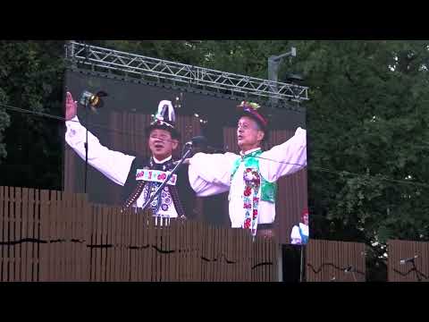 SLOVÁCKÝ VERBUŇK tančí japonci Yoshihiko Chujo a Kazuhiko Saihara!!! / MFF Strážnice 2024