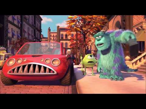 Monsters inc Mike and Sully go to work